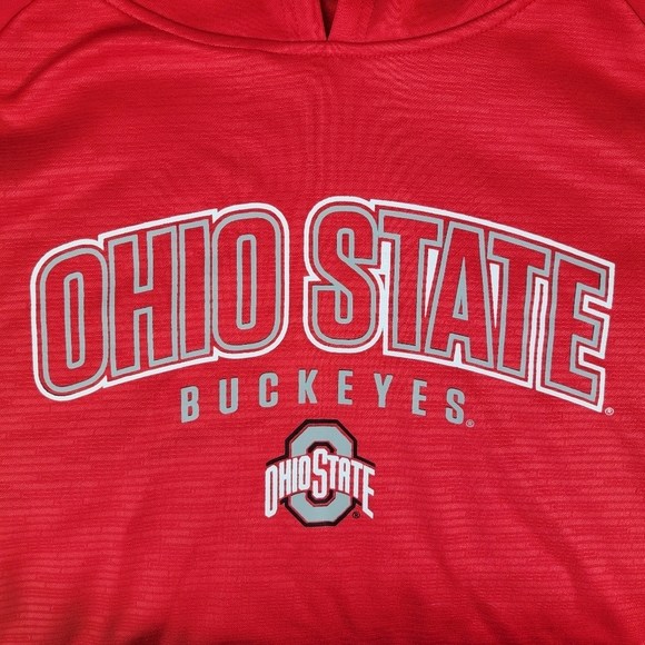 Pro Edge Knights Apparel OSU Ohio State Buckeyes Red Men's Hoodie Size Large - Picture 3 of 10
